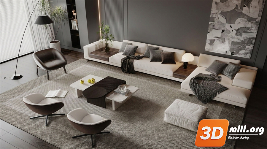 Sofa Minotti Skp Files 